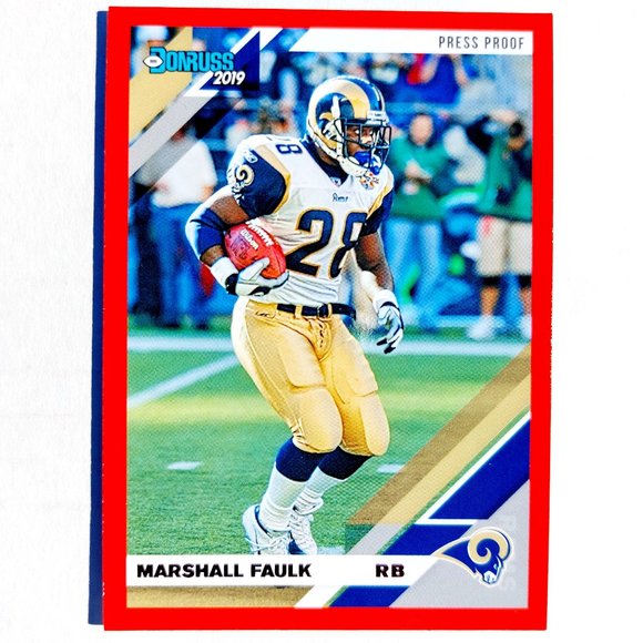 Los Angeles Rams (Marshall Faulk) - FTBL [19_MF1] - Picture 2 of 3